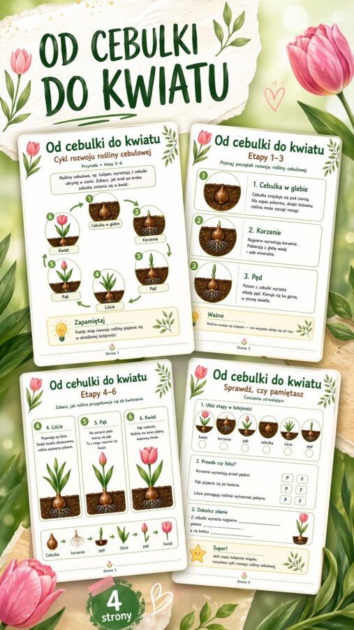 Od cebulki do kwiatu