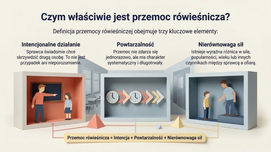 Przemoc rówieśnicza (gazetka szkolna / prezentacja)