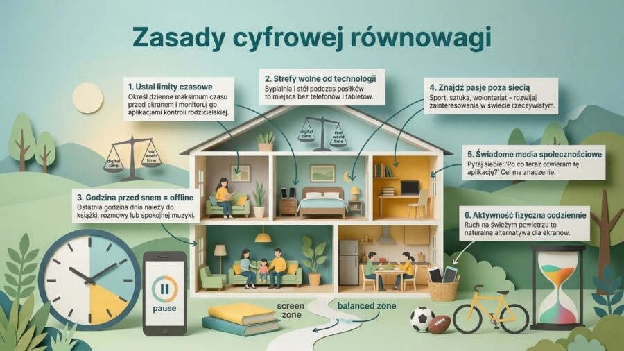 Uzależnienia – Labirynt Wyborów (gazetka szkolna / prezentacja)