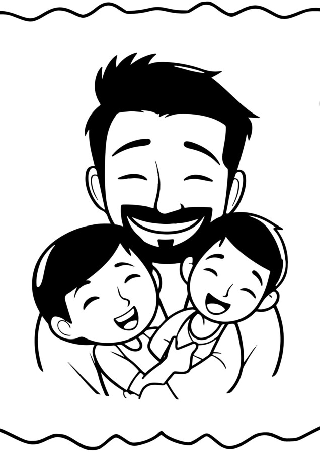 DZIEŃ MAMY I TATY - KOLOROWANKI