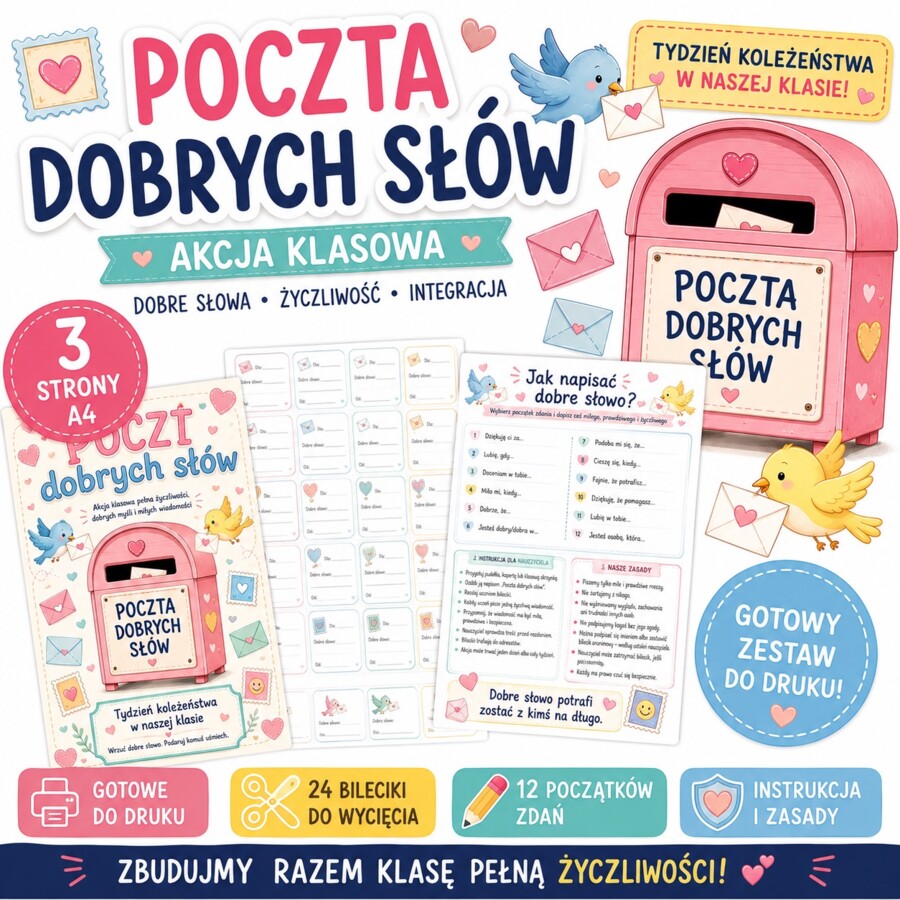 Akcja klasowa. Poczta dobrych słów