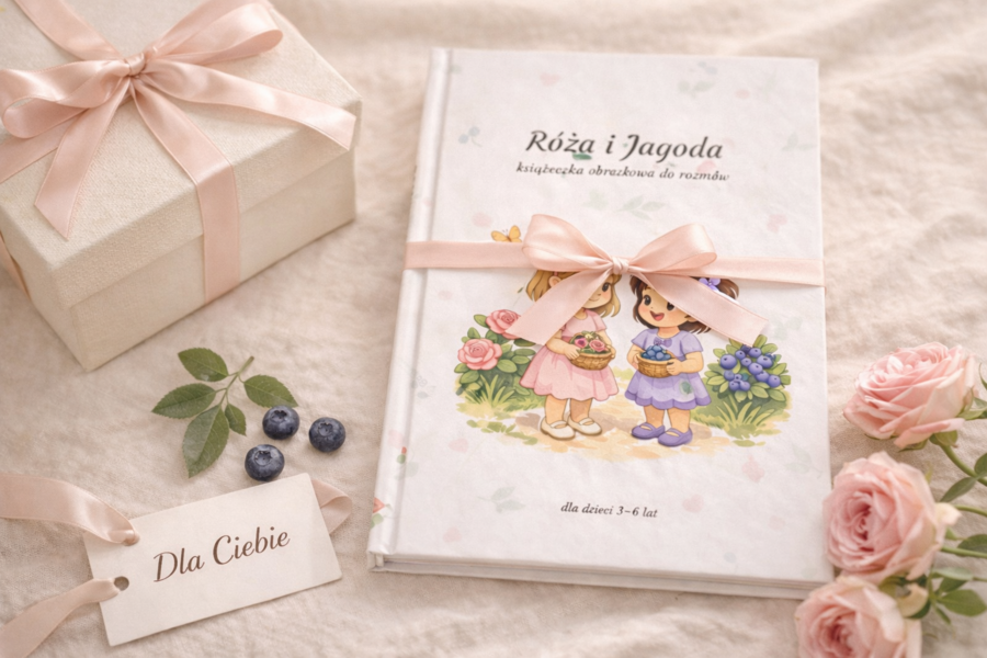 Róża i Jagoda – książeczka obrazkowa do rozmów