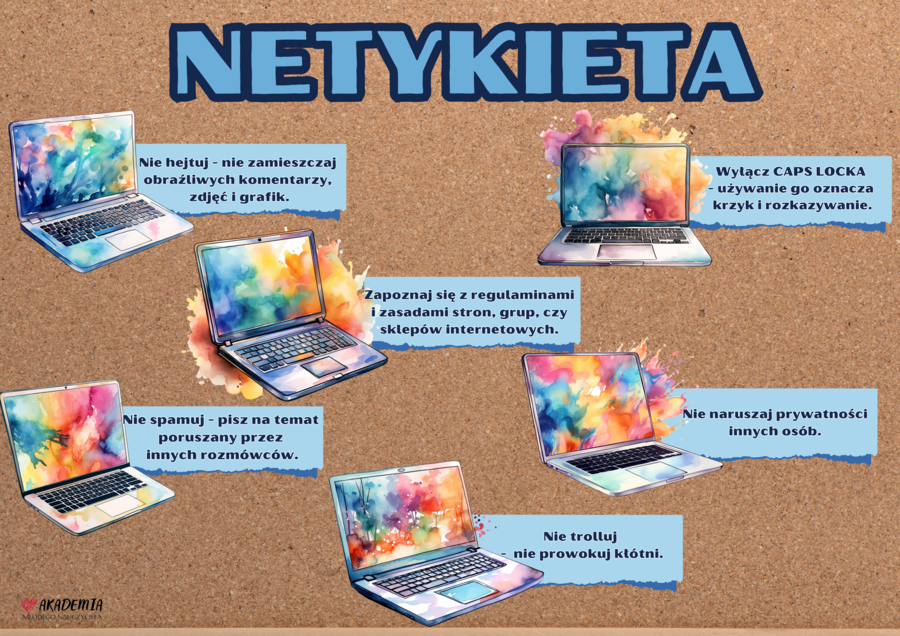 NETYKIETA MATERIAŁY NA GAZETKĘ