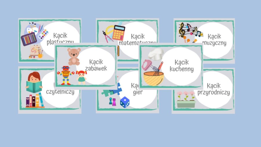 Kąciki zainteresowań