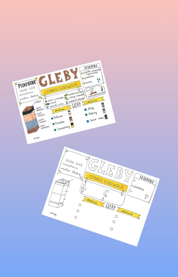 gleby - sketchnotka i KP