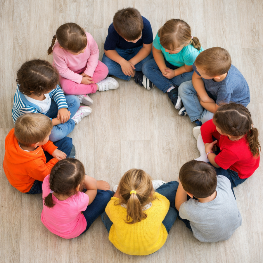 Deszczowy dzień – zajęcia integracyjne w klasie