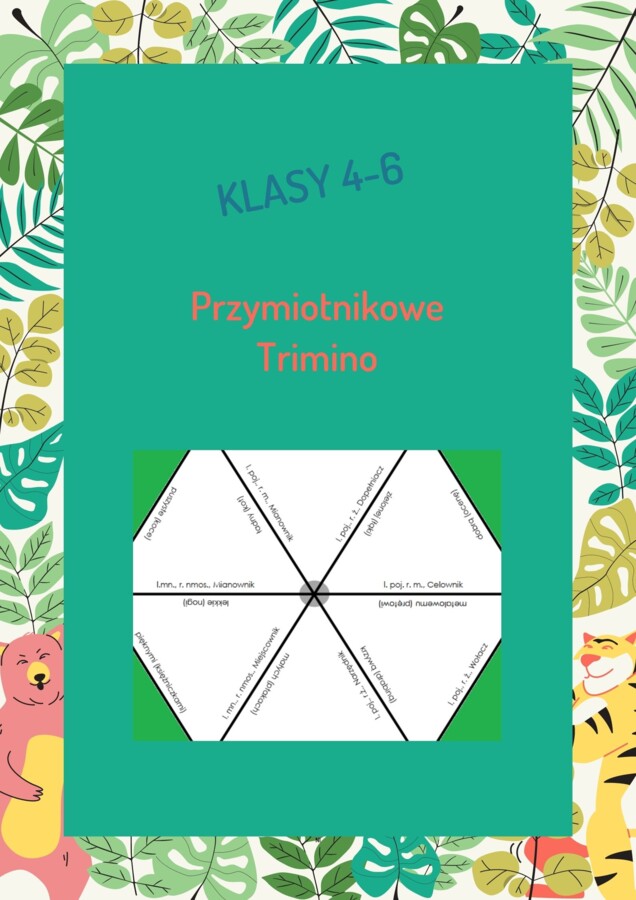 Trimino - przymiotnik