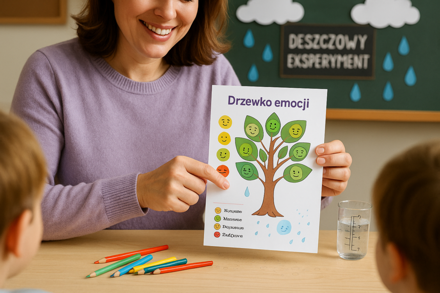 Artykuł edukacyjny: "Dlaczego deszczowa pogoda nie sprzyja zabawom na świeżym powietrzu?"