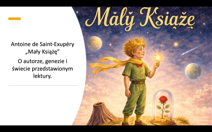 Mały Książę - autor, geneza i świat przedstawiony utworu