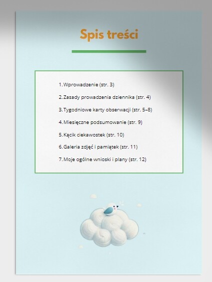 Eko-dziennik obserwacji