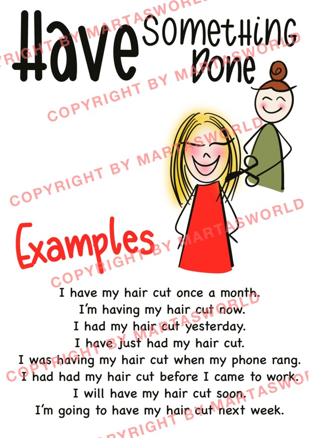 Konstrukcja “Have something done”