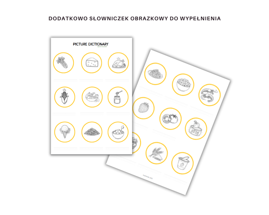 KIds Can Klasa 3 Unit 4 Food Czasownik Like Dodatkowe zadania Karty Pracy Ćwiczenia