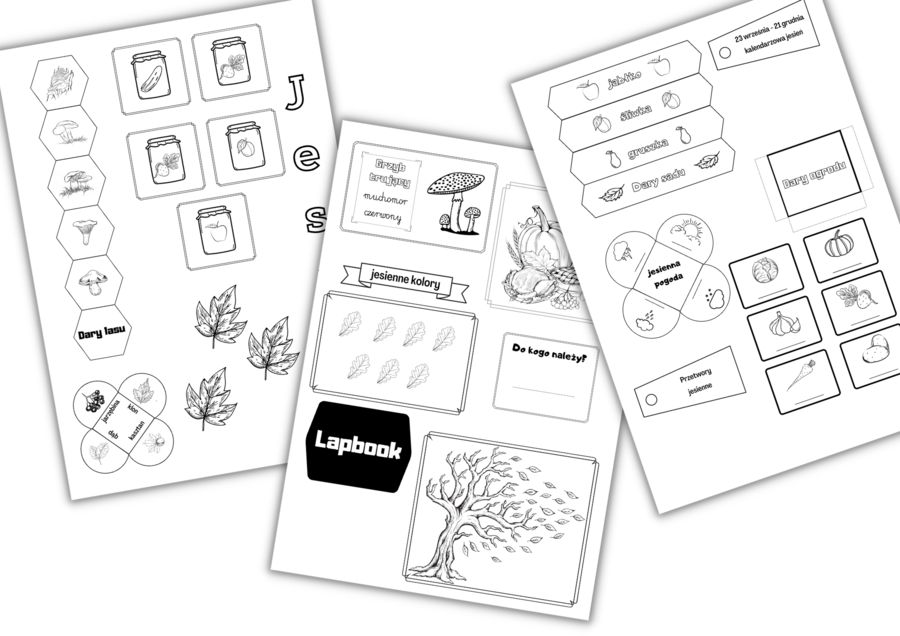 Lapbook jesień