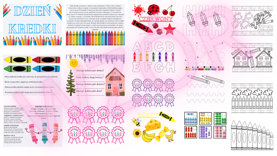 Dzień Kredki - Materiały edukacyjne