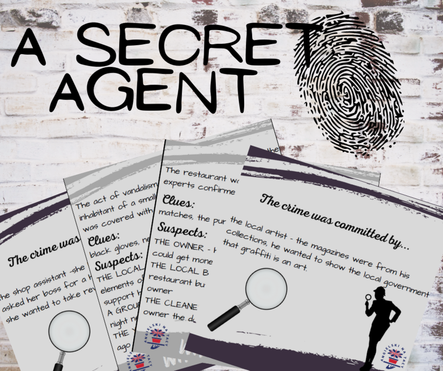 A secret agent - Past Simple and Past Continuous