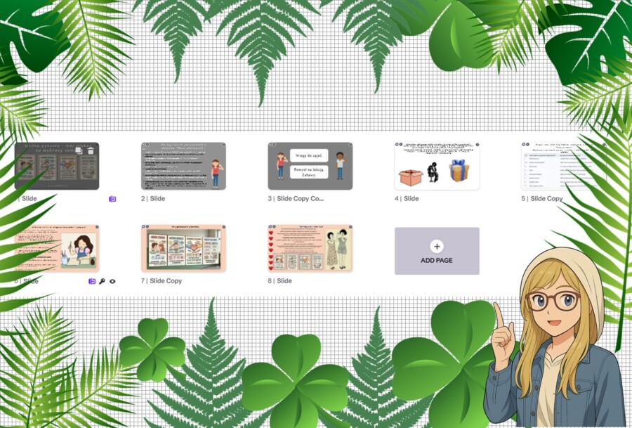 Prezentacja multimedialna w genial.ly „Ważne pytania - mój plakat na wybrany temat.”. Edukacja zdrowotna. Klasa 6. Dział „Moja płciowość".