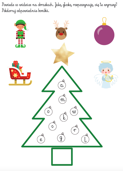 Zimowe zadania dla młodszych dzieci