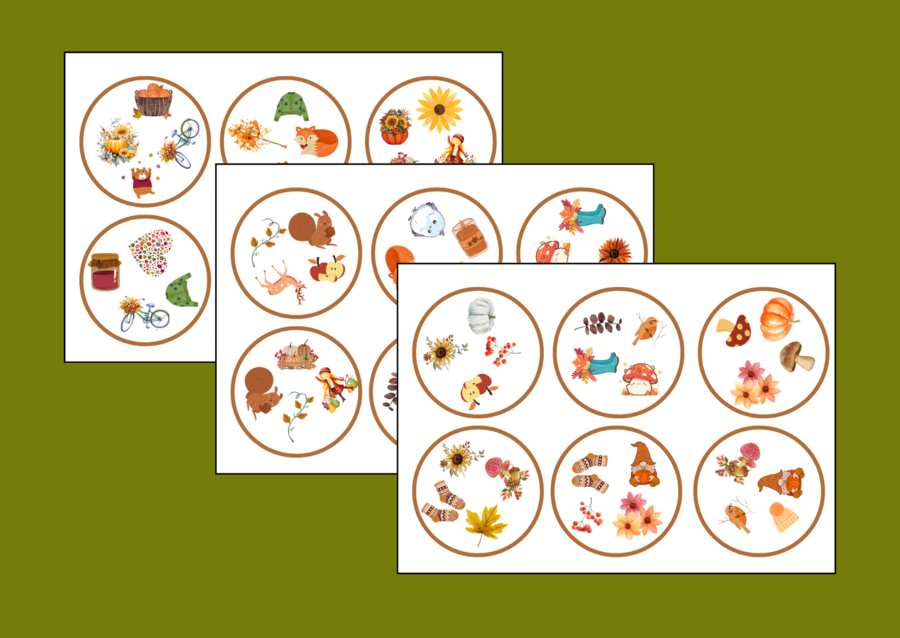 JESIENNE DOOBLE - jesień – 36 szt.