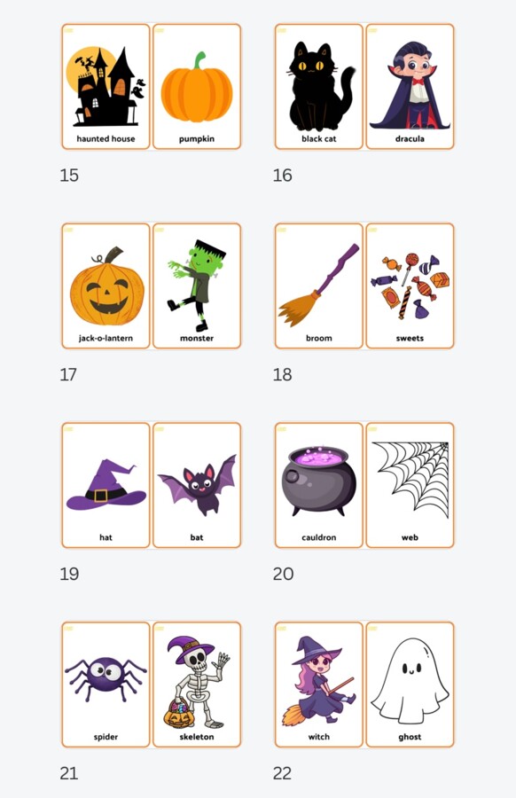 HALLOWEEN - Escape Room/ Stacje dydaktyczne (klasy 1-3)