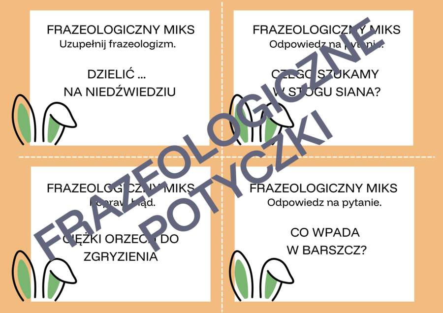 Frazeologiczne potyczki (gra planszowa)