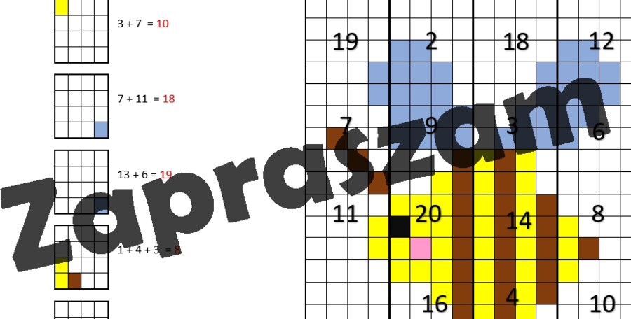 Kodowanie z dodawaniem do 20