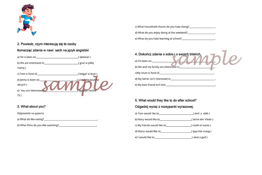 I like czy I would like? Czas wolny w gramatyce