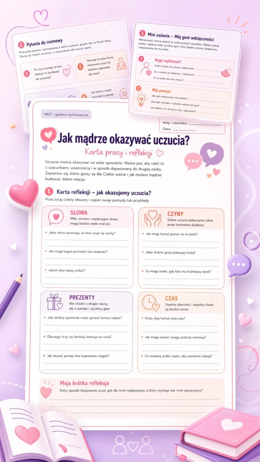 Jak mądrze okazywać uczucia?