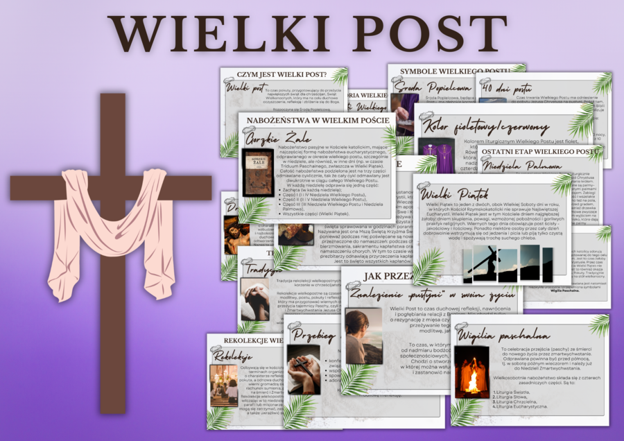 WIELKI POST - Gazetka szkolna