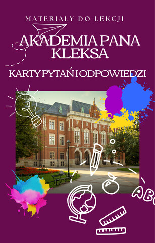 Karty z pytaniami do "Akademii Pana Kleksa"
