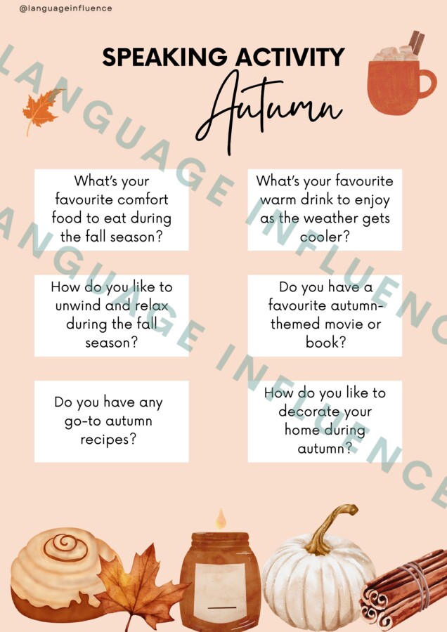 Angielski - Lekcja o jesieni - "Let's romanticise autumn"