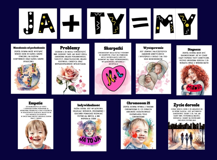 Dzień Osób z Zespołem Downa - gazetka