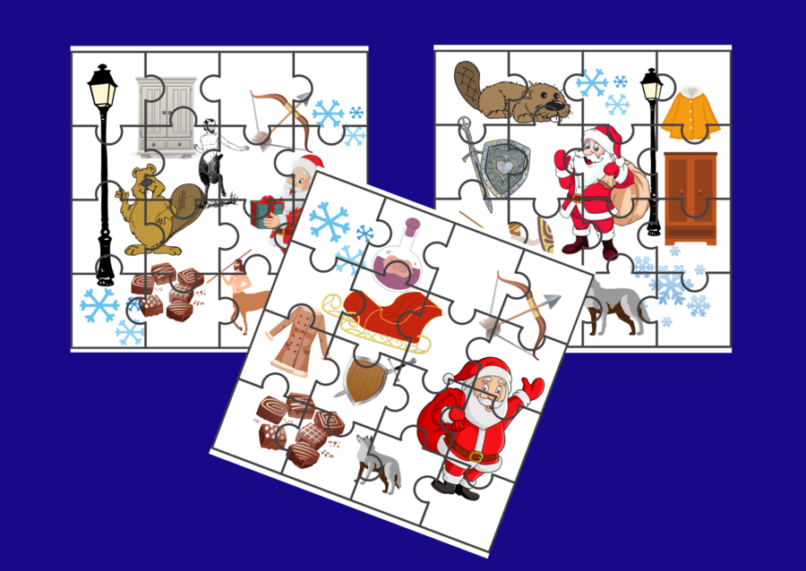 "OPOWIEŚCI Z NARNII. LEW, CZAROWNICA I STARA SZAFA" – puzzle – ikonki