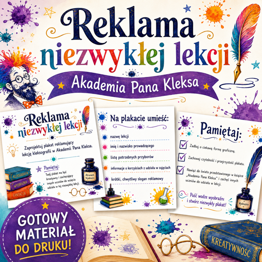 Reklama niezwykłej lekcji