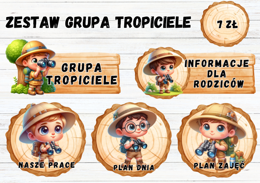 ZESTAW GRUPOWY GRUPA TROPICIELE
