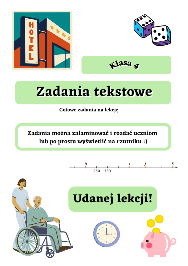 Jak tworzyć zadania dla uczniów? Gotowe zadania tekstowe dla klasy 4 :)
