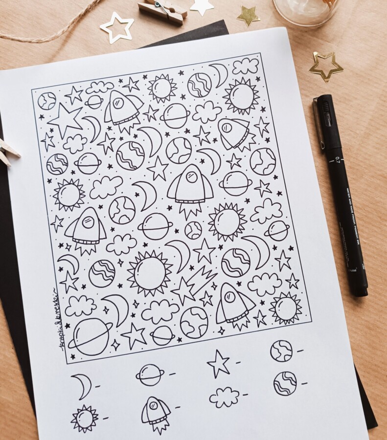 "BYSTRE OCZKO" - KOSMOS