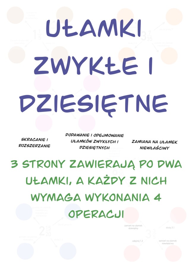 Ułamkowe Wyzwanie: 4 Kroki do Perfekcji!