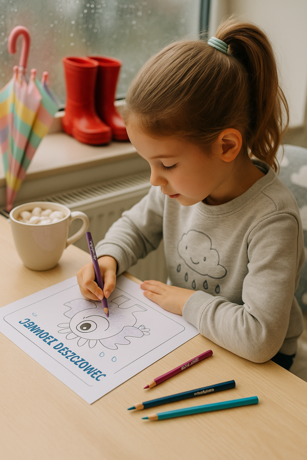 Karty pracy „Co robić w deszczowe dni?”