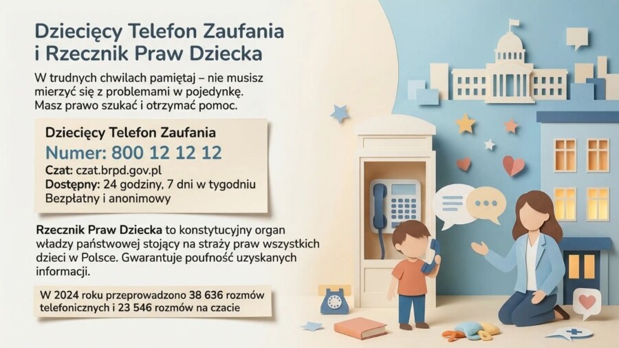 Prawa dziecka  (gazetka szkolna / prezentacja edukacyjna)