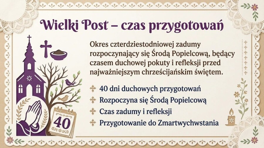 Wielkanoc w Polsce – symbole i zwyczaje (gazetka szkolna / prezentacja, styl folkowy