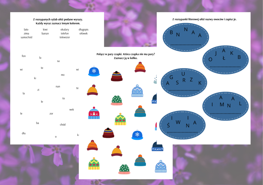 ĆWICZENIA NA KONCENTRACJĘ – DZIECI MŁODSZE cz. 2