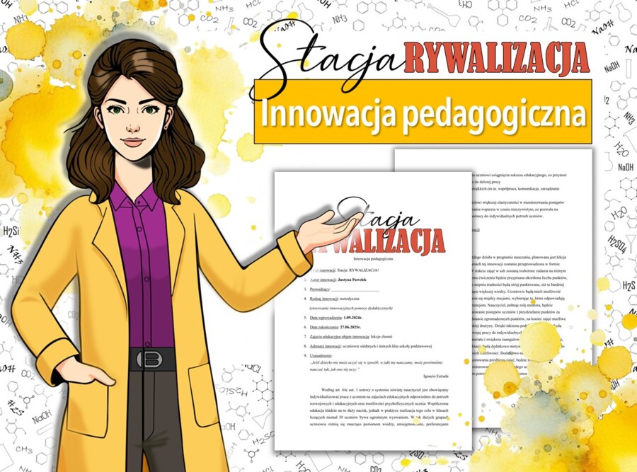 Stacja: RYWALIZACJA! Dokumenty do innowacji z fizyki w klasie 8. Awans zawodowy.