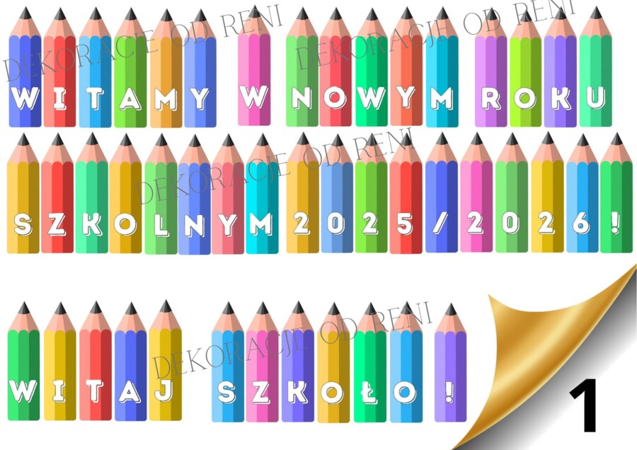 Witamy w Nowym Roku Szkolnym 2025/2026 / Witaj Szkoło!