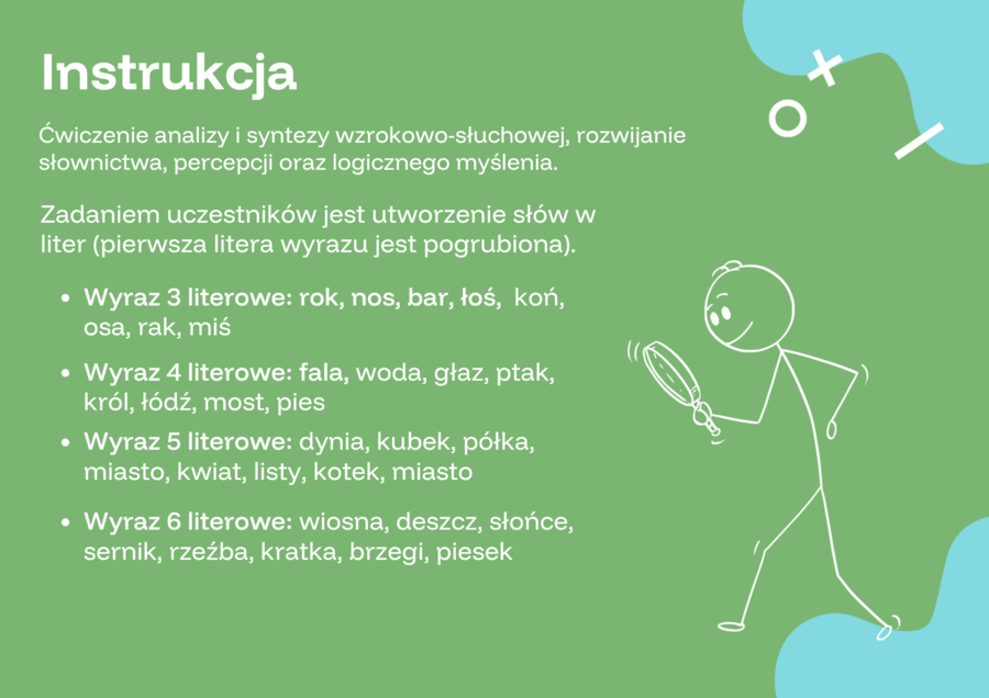 Detektyw- gra językowa (część 2), 32 karty