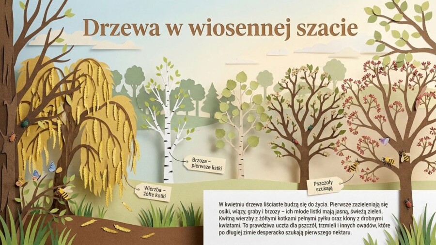 Kwiecień - gazetka/prezentacja/20 plansz
