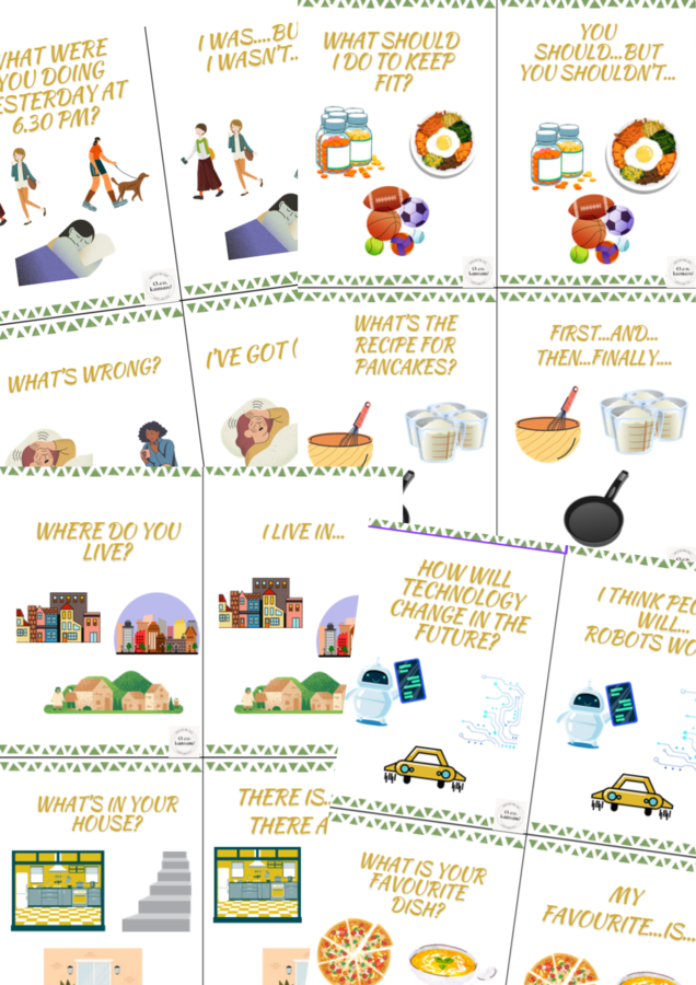Speaking cards, klasa 6