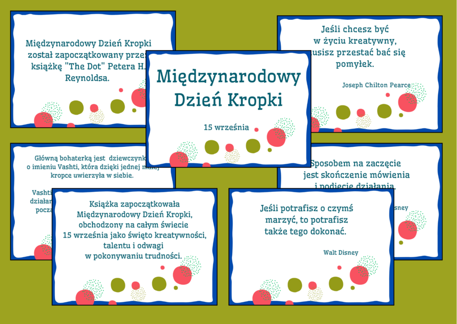 DZIEŃ KROPKI – gazetka – wersja 4