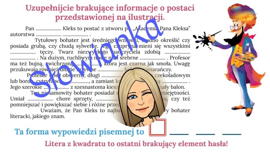 MIĘDZYNARODOWY DZIEŃ JĘZYKA OJCZYSTEGO 2023 - stacje zadaniowe dla kl. 4-8 + prezentacja
