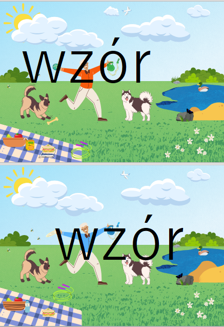 Znajdź różnice - głoska [s]