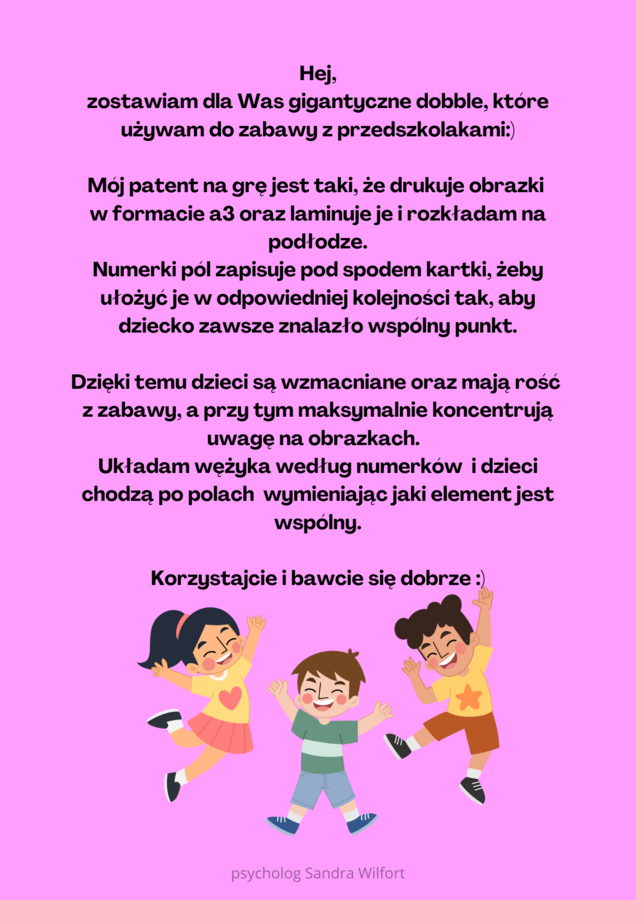 GIGA DOBBLE - gra dla dzieci doskonaląca koncentrację uwagi